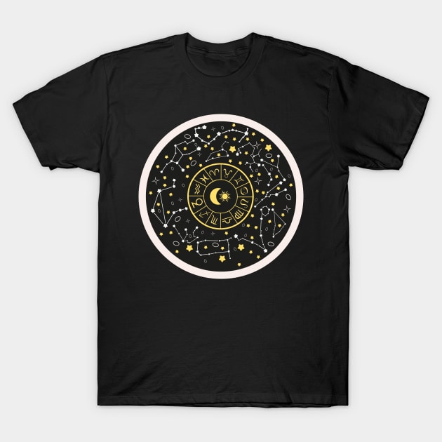 Astrology T-Shirt by rachelaranha